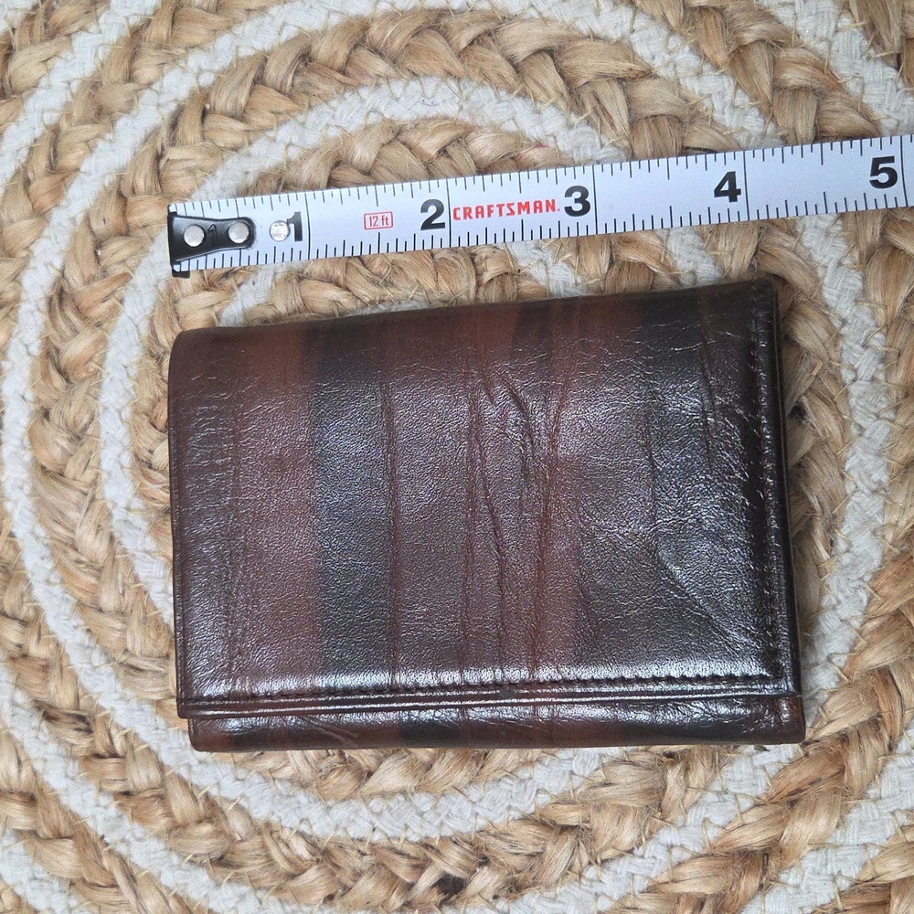Amity Cowhide Mens Tri Fold Wallet